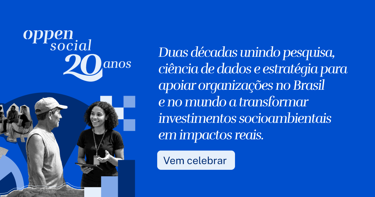 Duas décadas unindo pesquisa, ciência de dados e estratégia para apoiar organizações no Brasil e no mundo a transformar investimentos socioambientais em impactos reais.